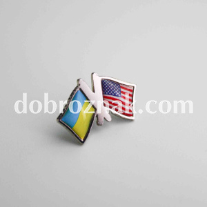 Значки, основа - нікель, зображення - полімерна наліпка